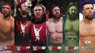 Bryan Danielson Entrance Evolution WWE 12 to AEW Fight Forever