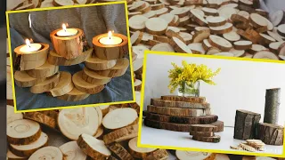 21 Creative Wood Slice Projects and Decorations that are Full of Rustic Charm