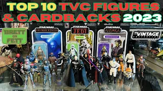 STAR WARS TOP 10 VINTAGE COLLECTION FIGURES & CARDBACKS OF 2023!