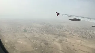 Landing at New Abu Dhabi Zayed International Airport