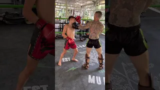 Muay Thai Nasty Elbow Counter to the Left Hook with Tony Olin