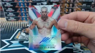 2017 2018 Topps UFC Chrome Dual Case Break #1