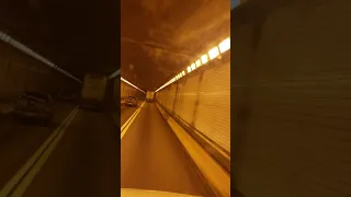 Driving through 2 Pennsylvania tunnels on i-76