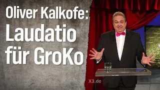Oliver Kalkofes Laudatio für die GroKo | extra 3 | NDR