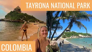 24 HOURS in TAYRONA NATIONAL PARK, COLOMBIA🇨🇴 (How to visit) (solo female traveler)