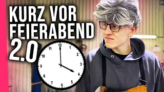 Wenn Kunden kurz vor Feierabend kommen.