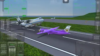 Runway collision compilation in Turboprop Flight Simulator #4