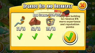 Hay Day Gameplay Level 78😍 {Upgrade Bed And Breakfast!🥵}