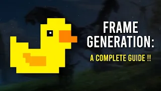 FRAME GENRATION IN ANY GAME! - A complete guide of lossless scaling.