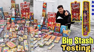 Cheapest Crackers Stash Testing | Different type of Crackers Testing | Diwali 2020🧨♨️