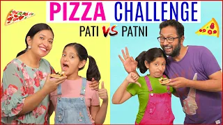 Pizza Challenge - PATI vs PATNI | CookWithNisha