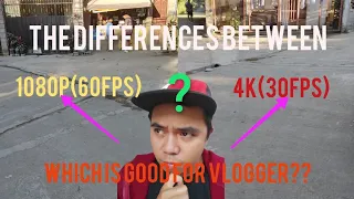 The Difference Between 1080P(60fps) and 4K(30fps) Videos