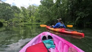 Snorkeling in the Wildest Springs One Can Get There Only By Kayak, Inverness Florida