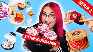 Otwieram 30 NIESPODZIANEK z MINI JEDZENIEM 🍕 Mini Brands Foodie 2