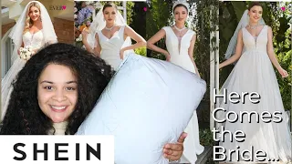 TRYING ON WEDDING DRESSES FROM SHEIN|2022 (ENGLISH)