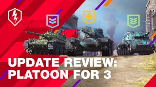 WoT Blitz. Update Review: Three-Player Platoons, Legendary Camos, and Tanks in New Visual Quality