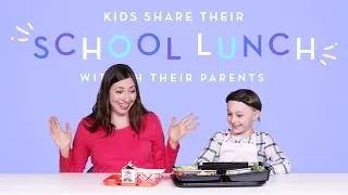 Kids Share Their School Lunch With Their Parents | Kids Try | HiHo Kids