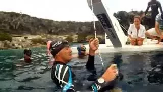 The hectometer freedive