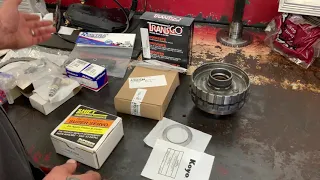 All the parts needed for a 4l60e rebuild.