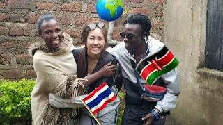 My African Mum meets my Asian Girlfriend in Kenya Africa !!!