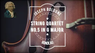 String Quartet No.5 in G Minor by Joseph Bologne, Chevalier de Saint-Georges: Classical Music