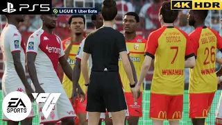 FIFA 23- AS MONACO VS RC LENS- LIGUE 1 23/24- PS5™ GAMEPLAY | 4K NEXT GEN