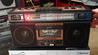 Supersonic 4 band SC-3201BT boombox