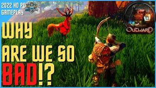 We messed with the wrong deer | Outward Gameplay 2022 | Split Screen Co-op | PC HD 120 FPS