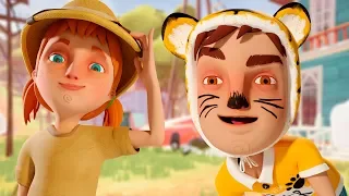 OS FILHOS DO VIZINHO (Hello Neighbor Hide and Seek Fase 1)