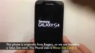 How to unlock Samsung Galaxy S5