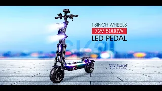 High powerful electic scooter SK2 folding and unfolding vedio