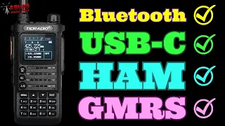 Brand New Updated TD-H8 Dual Band Ham & GMRS 10 Watt Radio