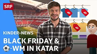 Black Friday, WM in Katar, Sonderjagd & #SayHi | Kinder-News | SRF Kids – Kindervideos