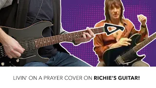 Livin' On A Prayer talkbox cover ON RICHIE'S GUITAR!