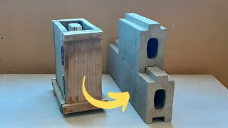 How To Make an Adjustable Cinder Block Mold