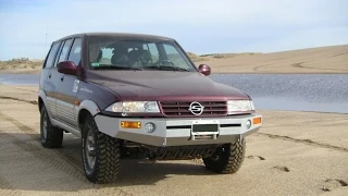 SsangYong MUSSO w terenie
