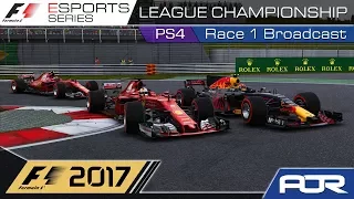 F1 Esports Series 2017: PS4 League Championship - Race 1 - China