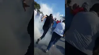 Jordanian police fire tear gas at pro-Palestine protesters near Israel-Jordan border