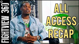 ALL ACCESS Charlo vs Montiel Episode RECAP: Twin Charlo BEEF? Juan's Chance's? PBC Fighters EATING!