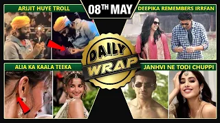 Deepika Padukone Remembers Irrfan, Alia Bhatt's Viral KAALA TEEKA, Arijit Got Trolled | Top 10 News