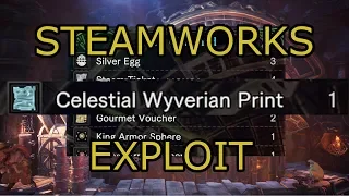 MHW IB Steamworks save exploiting - celestial print guide (Iceborne early game)