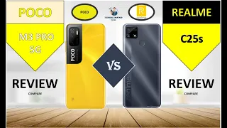 REALME C25s VS POCO M3 PRO | 4G VS 5G SMARTPHONES BATTLE [ WHO WIN ].........???