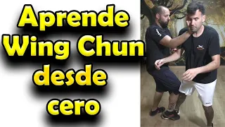 APRENDE Wing Chun desde cero| Chi sao manos pegajosas | Técnicas