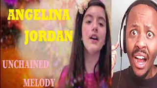 ANGELINA JORDAN - Unchained Melody (Righteous Brothers) REACTION