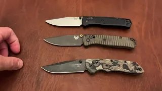 Benchmade Bugout v. Hogue Deka