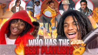 WHO HAS THE MOST LIT PLAYLIST IN THE GROUP? | EXTREME PLAYLIST🔥😤