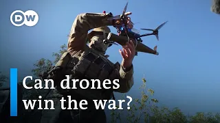 Ukraine relies on drones to make up for artillery shortage | DW News