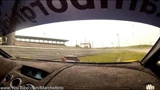 Lamborghini Gallardo SuperTrofeo Onboard CRASH!