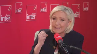 Opération "place nette" à Marseille : un "énième coup de com'", dénonce Marine Le Pen