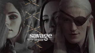 Aemond targaryen & Alys rivers | Savage